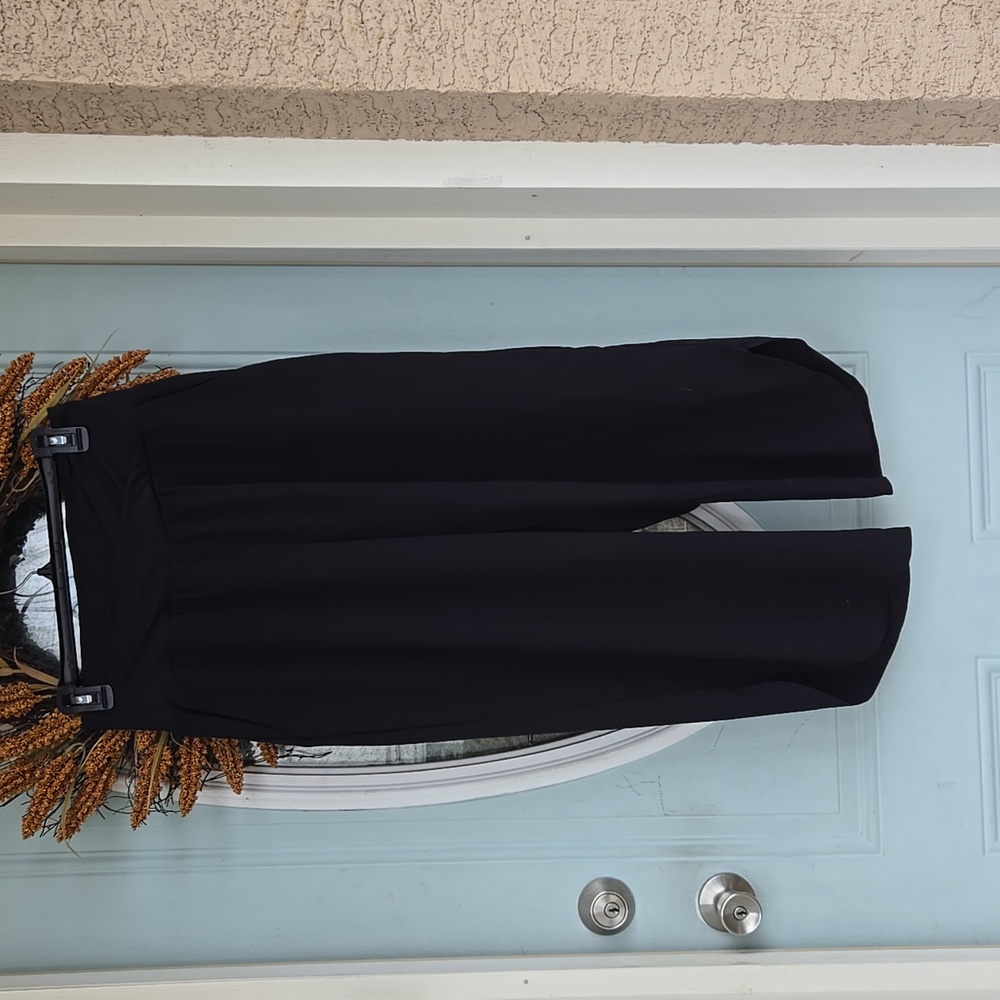 HALARA Black Wide Leg Women's Pants medium petite